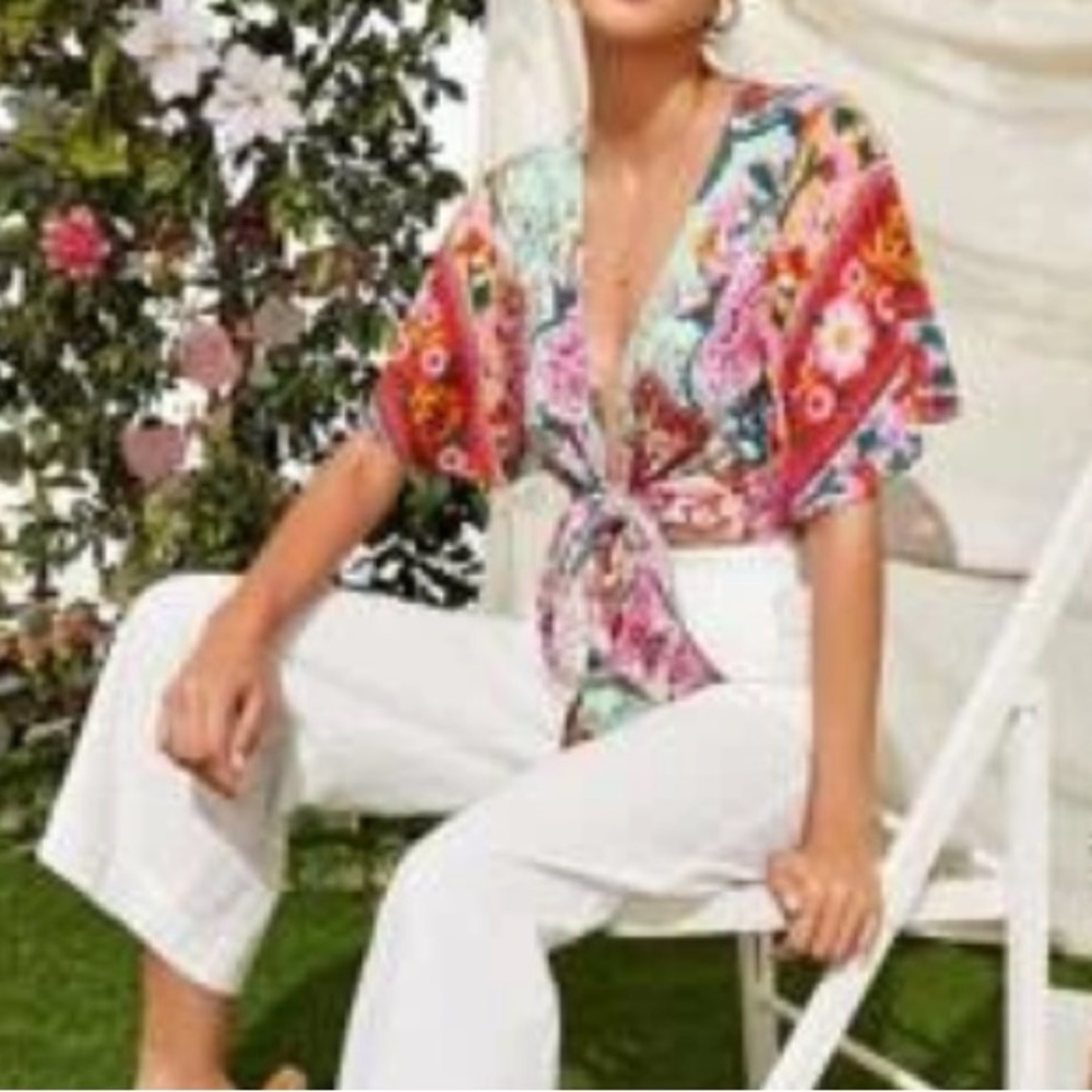 Floral Print Top